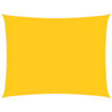 Vidaxl schaduwdoek rechthoekig 2,5x3,5 m oxford stof geel