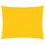 Vidaxl zonnescherm rechthoekig 3,5x4,5 m oxford stof geel
