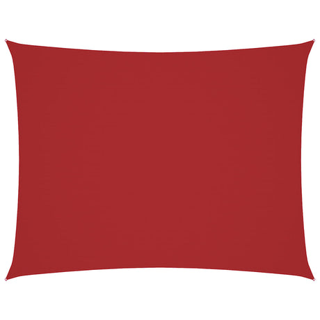 Vidaxl zonnescherm rechthoekig 2x3 m oxford stof rood