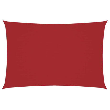 Vidaxl zonnescherm rechthoekig 2x4 m oxford stof rood