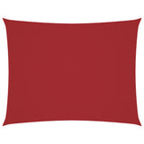 Vidaxl zonnescherm rechthoekig 2,5x4 m oxford stof rood