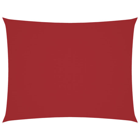 Vidaxl zonnescherm rechthoekig 2,5x4 m oxford stof rood