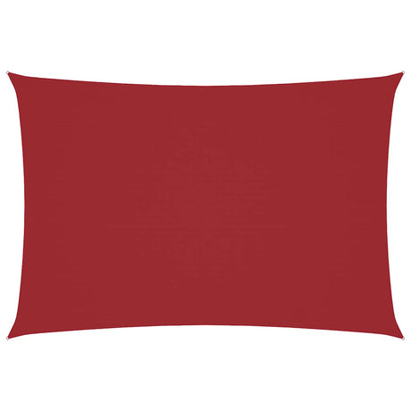 Vidaxl zonnescherm rechthoekig 2,5x4,5 m oxford stof rood