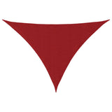 Vidaxl zonnescherm driehoekig 4x5x6,4 m oxford stof rood