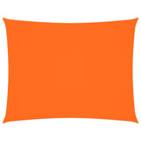 Vidaxl zonnescherm rechthoekig 2,5x3,5 m oxford stof oranje
