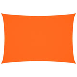 Vidaxl zonnezeil rechthoekig 2,5x4,5 m oxford stof oranje