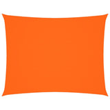 Vidaxl zonnescherm rechthoekig 3,5x4,5 m oxford stof oranje