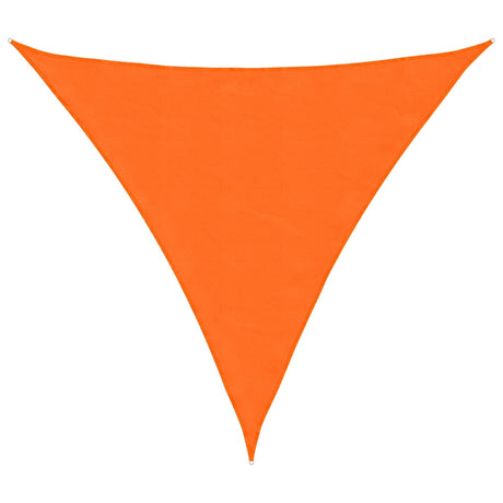 Vidaxl zonnescherm driehoekig 3x3x3 m oxford stof oranje