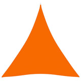 Vidaxl zonnescherm driehoekig 3,6x3,6x3,6 m oxford stof oranje