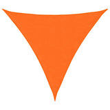 Vidaxl zonnescherm driehoekig 6x6x6 m oxford stof oranje