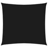 Vidaxl Sonnenschirm Quadrat 2,5 x 2,5 m Oxford Stoff schwarz