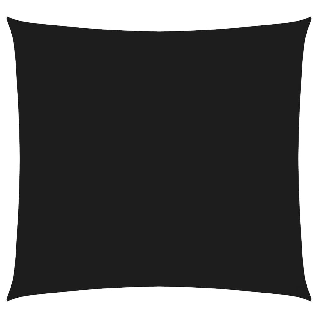 Vidaxl Sunshade Square 3x3 M Oxford Fabric Black