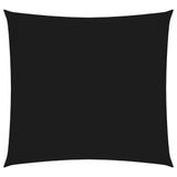 Vidaxl Sun Shade Square 3.6x3,6 M tessuto nero nero