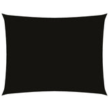 Vidaxl Sonnenschutz Rechteck 2x3,5 M Oxford Stoff schwarz