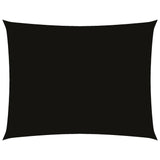 Vidaxl Sunshade Rectangular 2x3,5 M Oxford Fabric Black