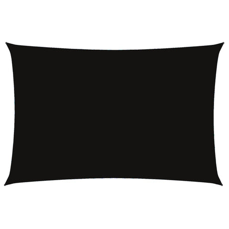 Vidaxl Sonnenschutz Rechteck 2x4 M Oxford Stoff schwarz