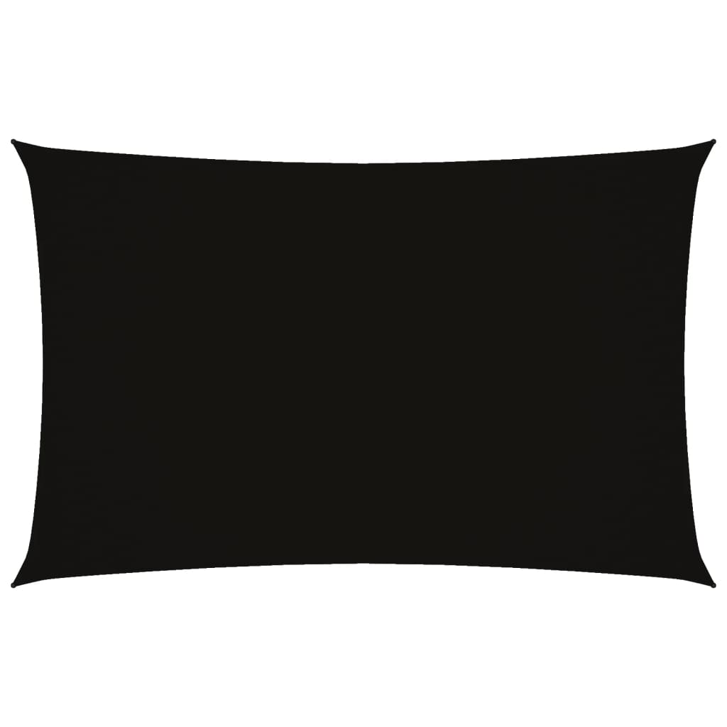 Vidaxl Sunshade Rectangular 2x4,5 M Oxford Fabric Black