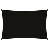Vidaxl Sonnenschutz Rechteck 2x5 M Oxford Stoff schwarz