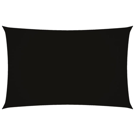 Vidaxl Sonnenschutz Rechteck 2x5 M Oxford Stoff schwarz