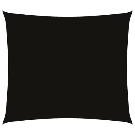 Vidaxl Sonnenschatten rechteckig 2,5 x 3 M. Oxford Stoff schwarz