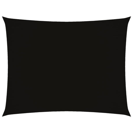 Vidaxl Sonnenschatten rechteckig 2,5 x 4 M Oxford Stoff schwarz