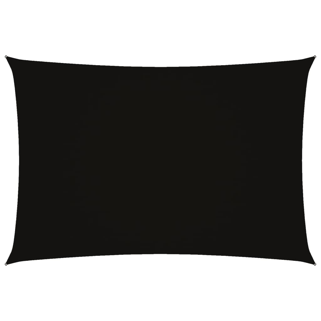 Vidaxl Sunshade Rectangular 2,5x4,5 M Oxford Fabric Black