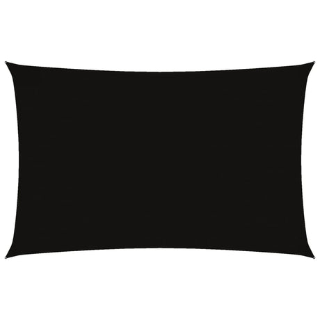 Vidaxl Sonnenschatten rechteckig 2,5 x 5 m Oxford Stoff schwarz