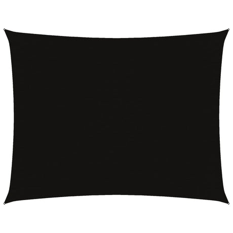 Vidaxl Sonnenschirm Rechteckig 3x6 M Oxford Stoff schwarz