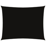 Vidaxl Sunshade Rectangular 4x5 M Oxford Fabric Black