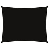 Vidaxl Sonnenschutz Rechteck 5x6 M Oxford Stoff schwarz