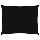 Vidaxl Sunshade Rectangular 6x7 M Oxford Fabric Black