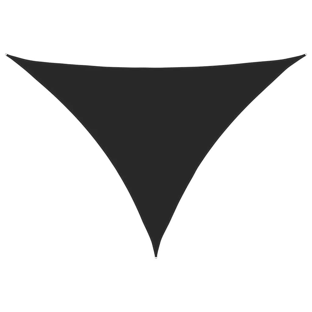 Vidaxl Sunchade Triangular 4x5x6,4 m Oxford Stoff schwarz