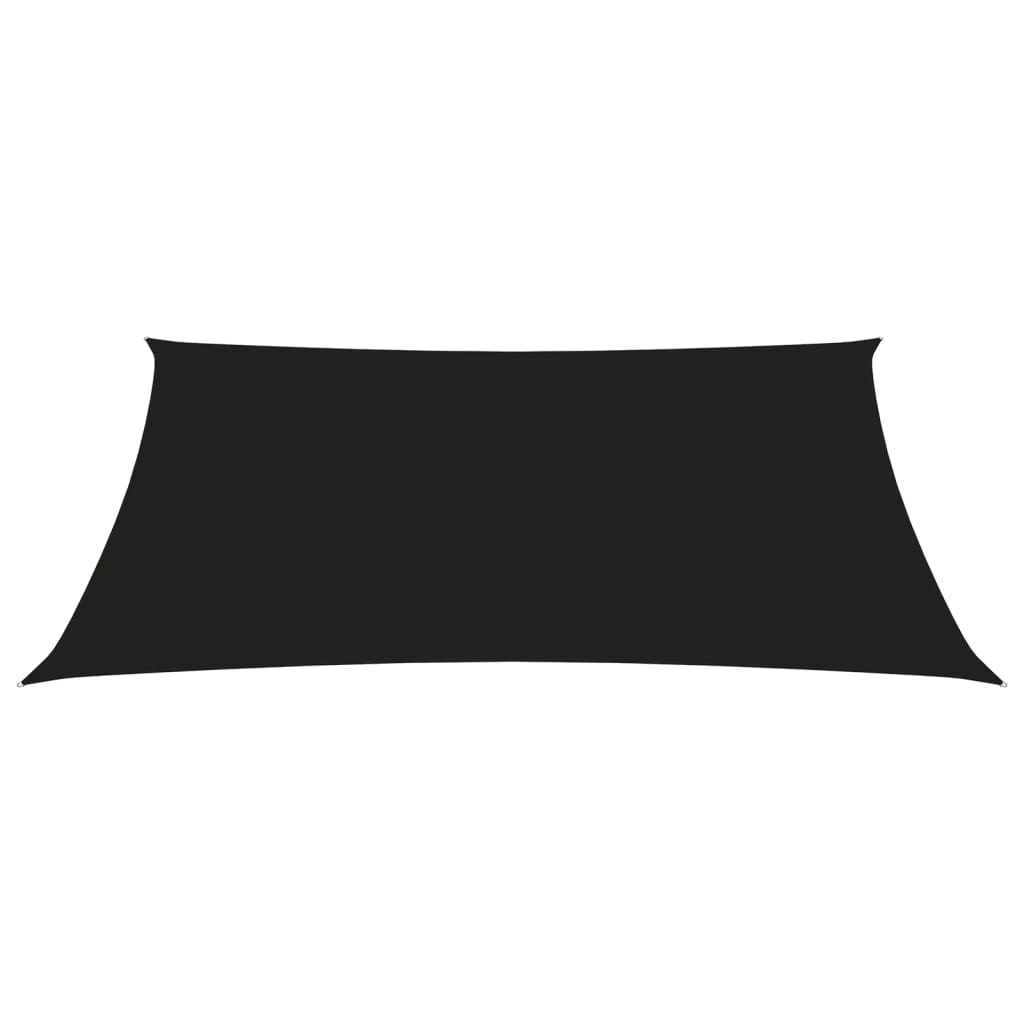 Vidaxl Zonnezeil Trapez 3 5x4 M Oxford Stoff schwarz