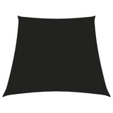 Vidaxl Sunshade Trapezium 4 5x4 M Oxford Fabric Black