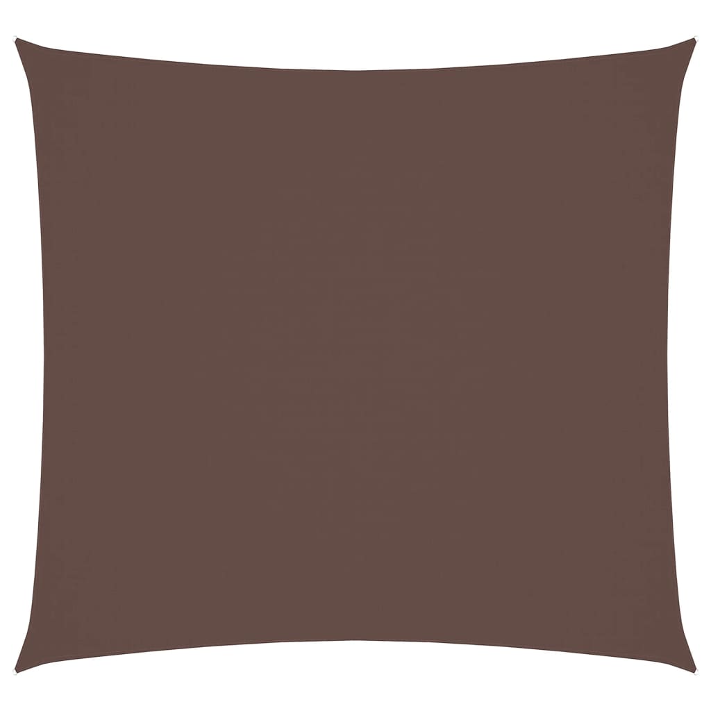 Vidaxl Sunshade Square 2x2 M Oxford Fabric Brown