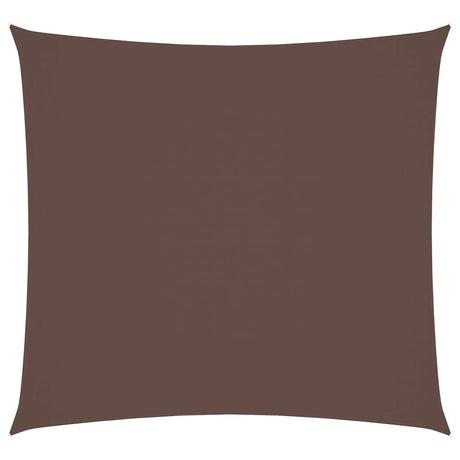 VIDAXL -Markise Quadrat 3,6x3,6 M Oxford Stoffbraun