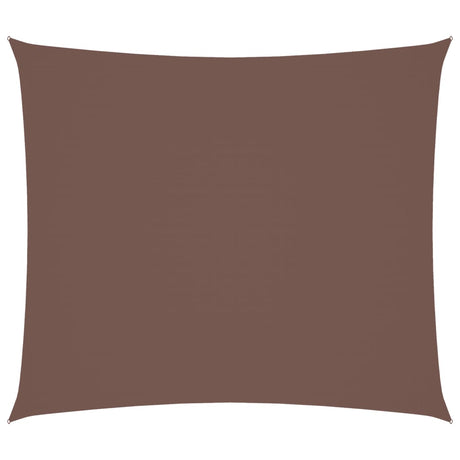 VIDAXL Sunshade Rechteck 2x2,5 M Oxford Stoff braun
