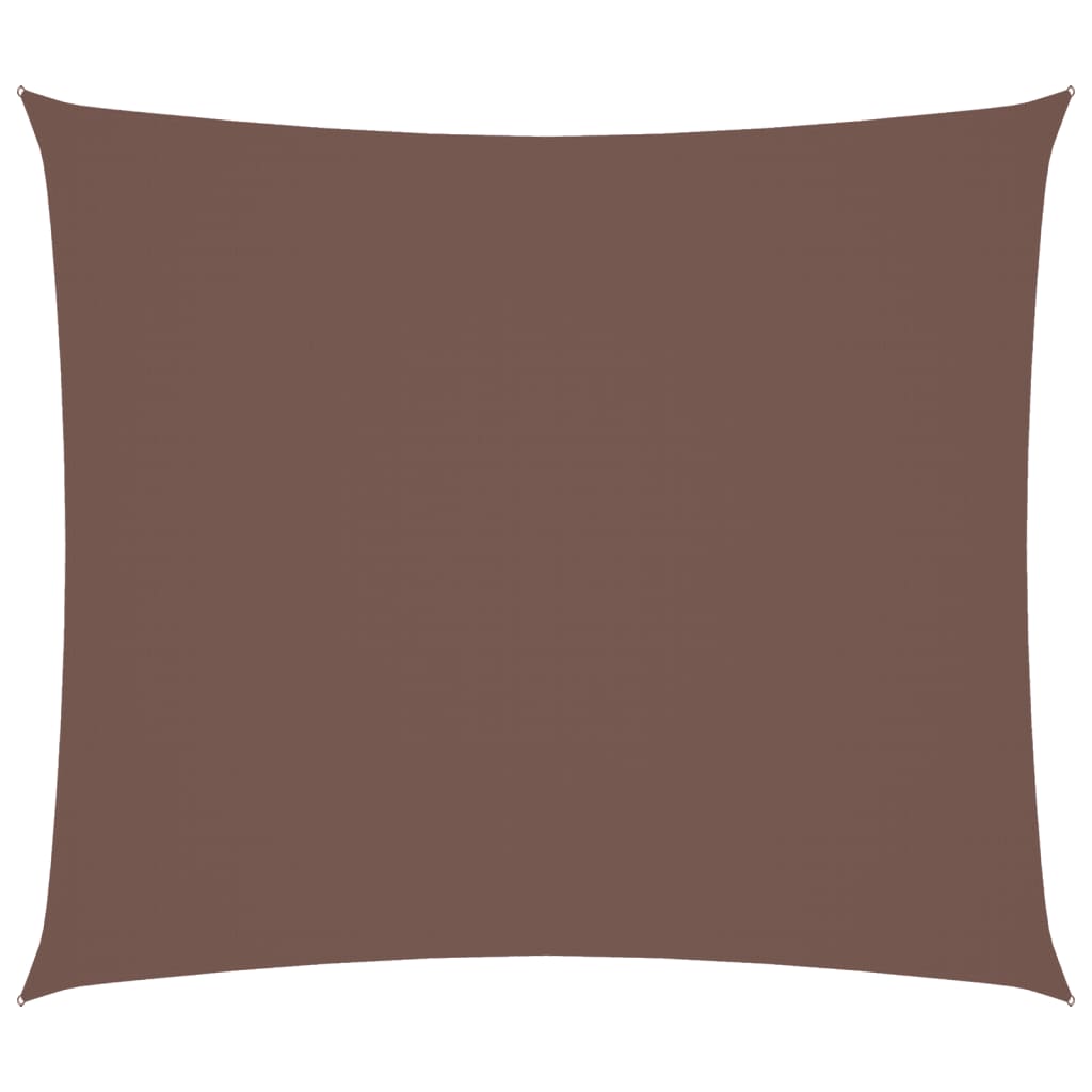 Vidaxl Sunshade Rectangular 2x2,5 M Oxford Fabric Brown