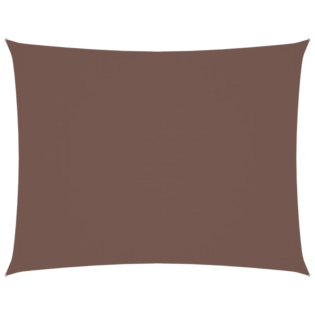 Vidaxl Sunshade rektangulær 2x3,5 m Oxford Fabric Brown