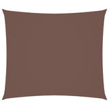 Vidaxl Sonnenschatten rechteckig 2,5 x 3 M. Oxford Stoff braun