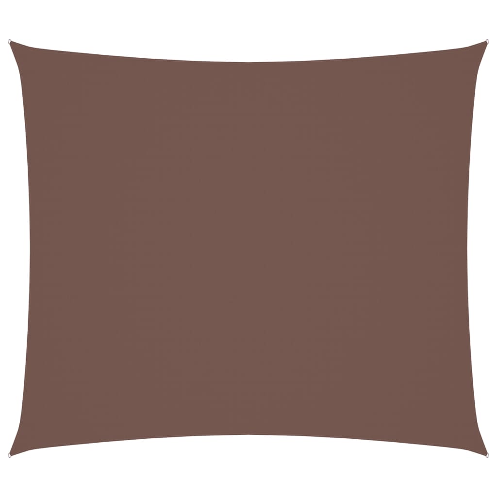 Vidaxl Sunshade Rectangular 2,5x3 M Oxford Fabric Brown