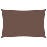 Vidaxl Sunshade Rectangular 2,5x5 M Oxford Fabric Brown