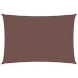 Vidaxl Sunshade Rectangular 3x5 M Oxford Fabric Brown