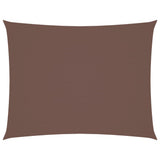 Vidaxl zonnescherm rechthoekig 3x6 m oxford stof bruin