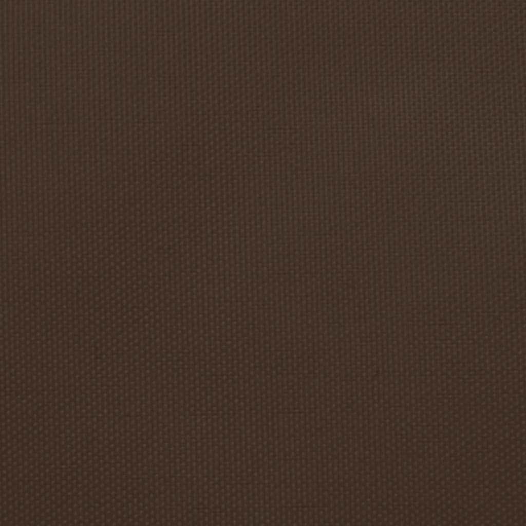 Vidaxl Zonnezeil Trapezium 2 4x3 M Oxford Fabric Brown