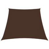 Vidaxl Sunshade Trapezium 3 4x3 M Oxford Fabric Brown