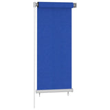 Vidaxl Rouleau aveugle pour l'extérieur de 60x140 cm bleu HDPE