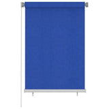 Vidaxl rullblind för utanför 100x140 cm HDPE Blue