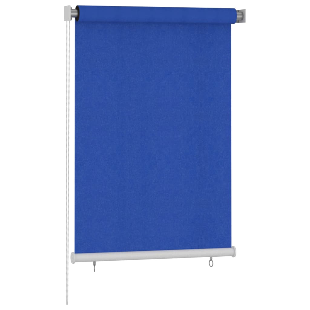 Vidaxl rullblind för utanför 100x140 cm HDPE Blue