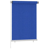 VidaXL Rolgordijn voor buiten 100x140 cm HDPE blauw